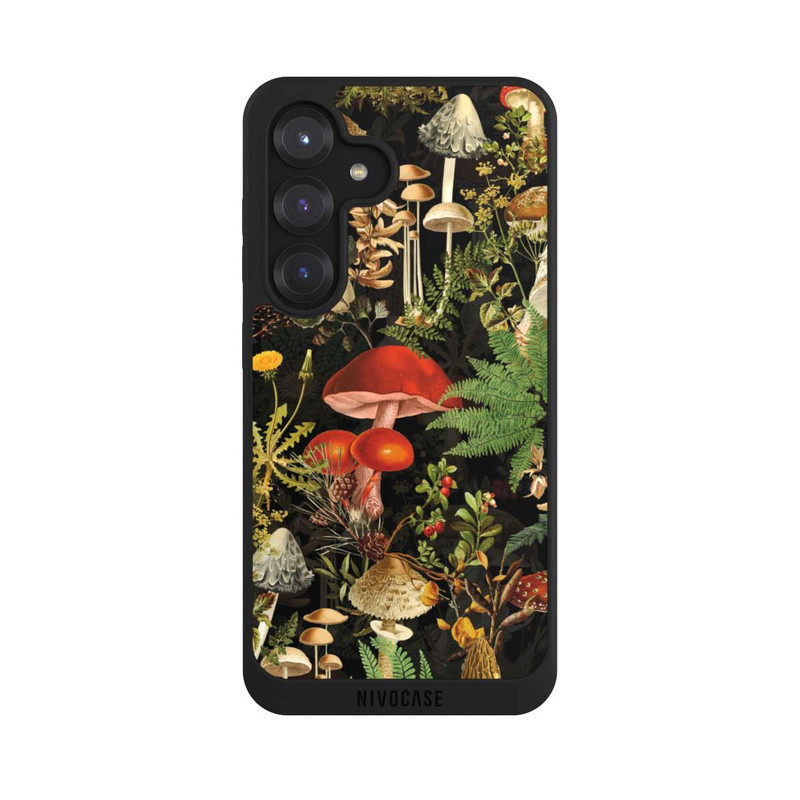 Galaxy S25 NIVOpure Verschiedene Pilze Im Wald