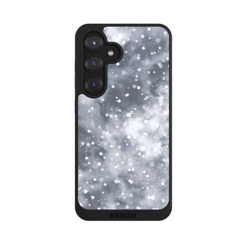 Samsung Galaxy S25 NIVOpure Abstrakter Winterschneehimmel
