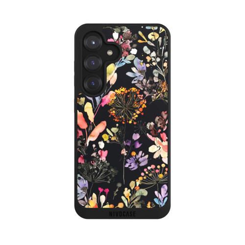 Samsung Galaxy S25 NIVOpure Wilde Gräser schwarz