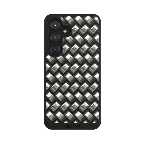 Samsung Galaxy S25 NIVOpure Glamour Silver Metal