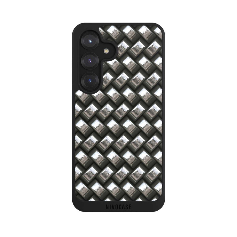 Galaxy S25 NIVOpure Glamour Silver Metal