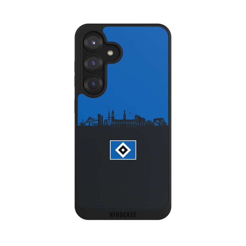 Galaxy S25 NIVOpure HSV Skyline Blau Schwarz
