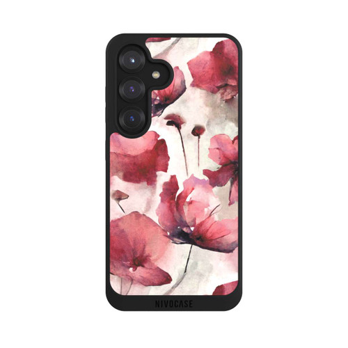Samsung Galaxy S25 NIVOpure Wild Poppies Seamless