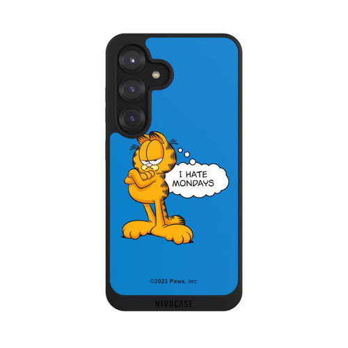 Samsung Galaxy S25 NIVOpure Garfield I Hate Mondays Blue