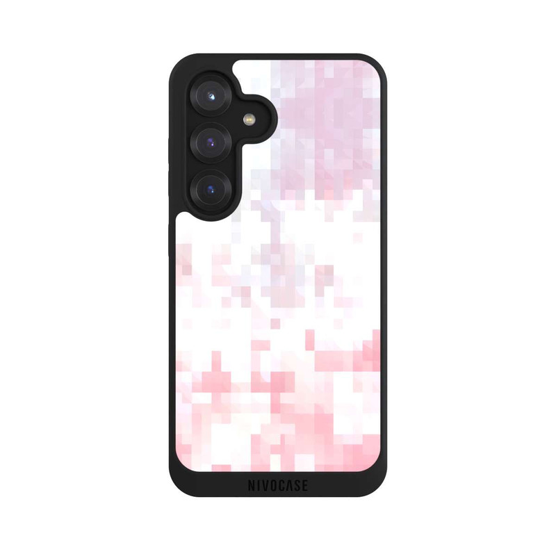 Galaxy S25 NIVOpure Pixel Glitch Pastel