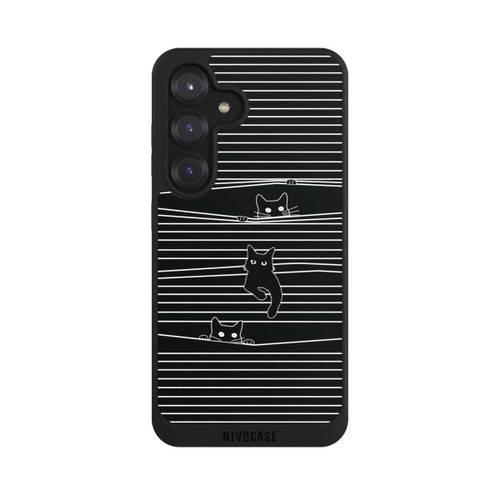 Samsung Galaxy S25 NIVOpure Cats Peeping