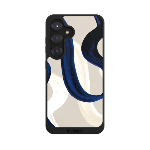 Samsung Galaxy S25 NIVOpure Traits de pinceau abstraits 80