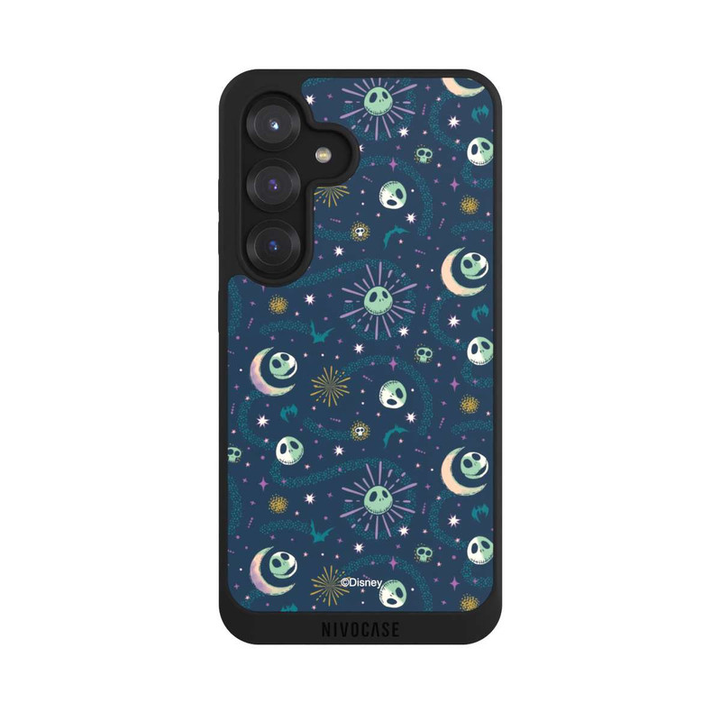Galaxy S25 NIVOpure Cauchemar avant Noël Jack Skellington Motif Lune