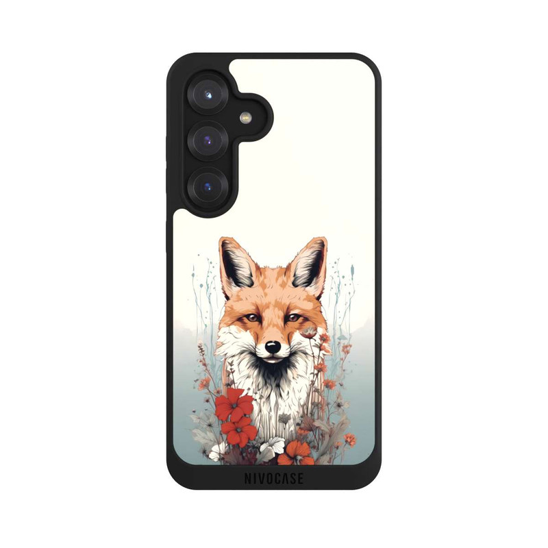 Galaxy S25 NIVOpure  Fox with Flowers