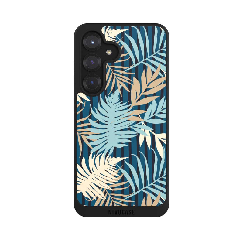 Galaxy S25 NIVOpure Palm Garden Beige Pattern