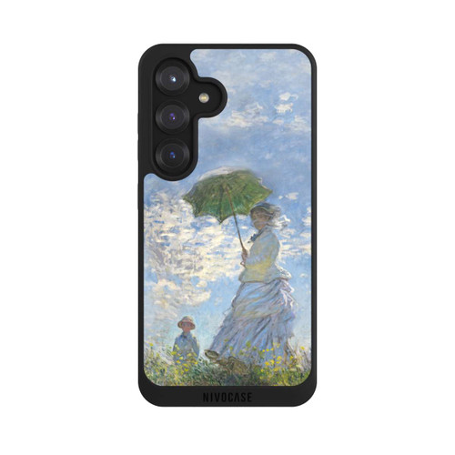 Samsung Galaxy S25 NIVOpure Frau mit Sonnenschirm - Monet