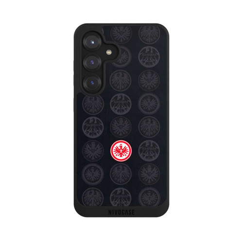 Samsung Galaxy S25 NIVOpure Eintracht Frankfurt Logo Pattern