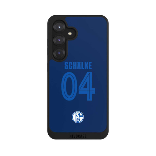 Samsung Galaxy S25 NIVOpure Schalke 04 Dunkelblau