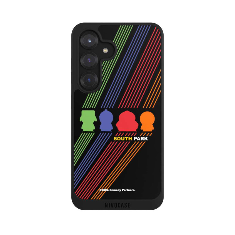 Galaxy S25 NIVOpure South Park Boys Colored Stripes