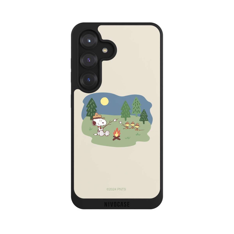 Galaxy S25 NIVOpure Snoopy Lagerfeuer