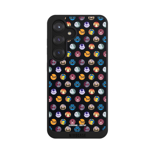 Samsung Galaxy S25 NIVOpure Bijuu Muster Schwarz