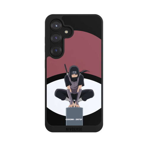 Samsung Galaxy S25 NIVOpure Itachi Uchiha Symbol schwarz