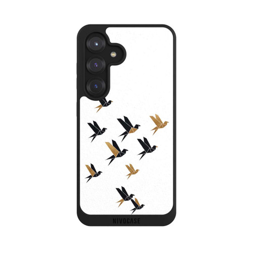 Samsung Galaxy S25 NIVOpure Origami Birds Collage