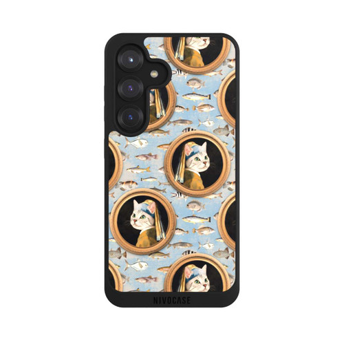 Samsung Galaxy S25 NIVOpure Cat Pattern