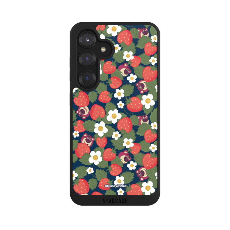 Galaxy S25 NIVOpure Lotso Toy Story Strawberry Flower Pattern