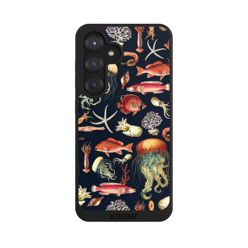 Galaxy S25 NIVOpure Deep Sea Fish Pattern