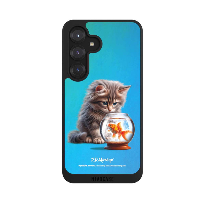 Galaxy S25 NIVOpure Cat And Gold Fish