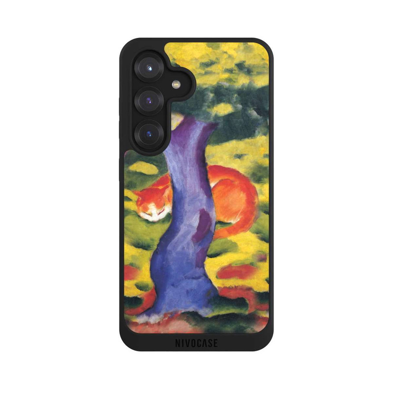 Galaxy S25 NIVOpure Katze hinter Einem Baum von Franz Marc