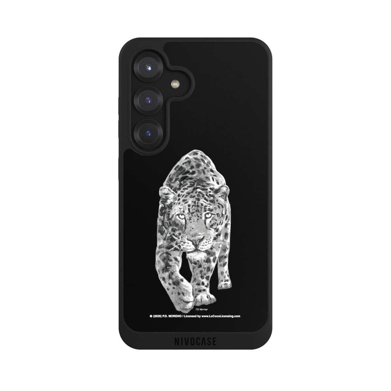Galaxy S25 NIVOpure Leopard Schwarz