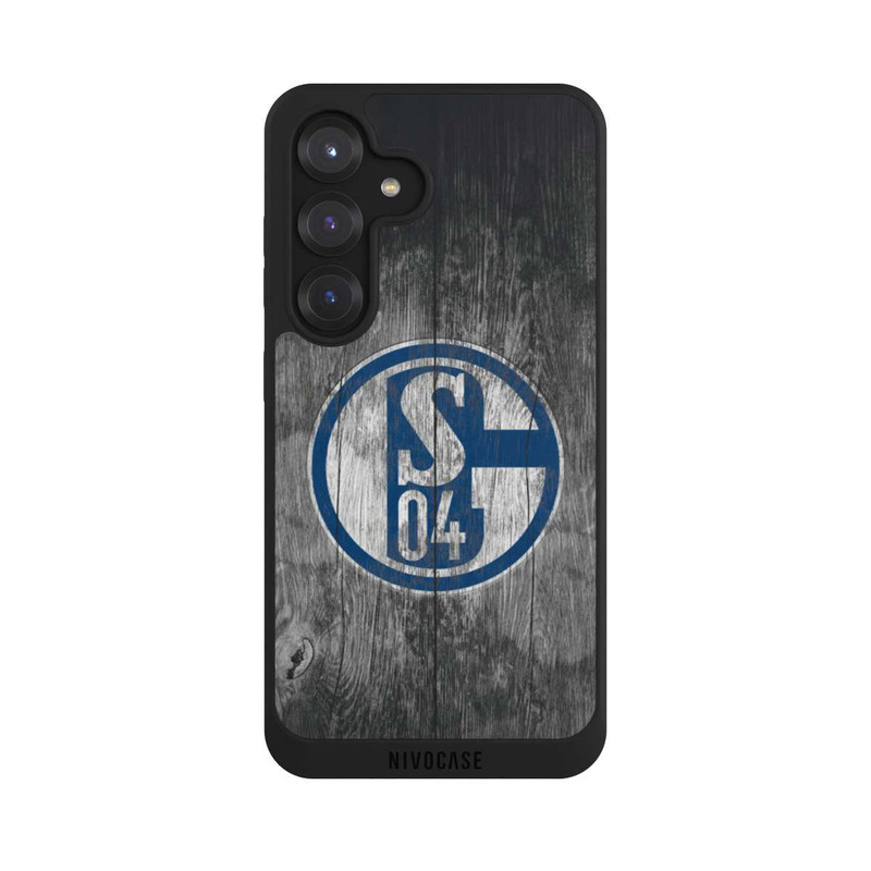 Galaxy S25 NIVOpure Schalke 04 Holz Look