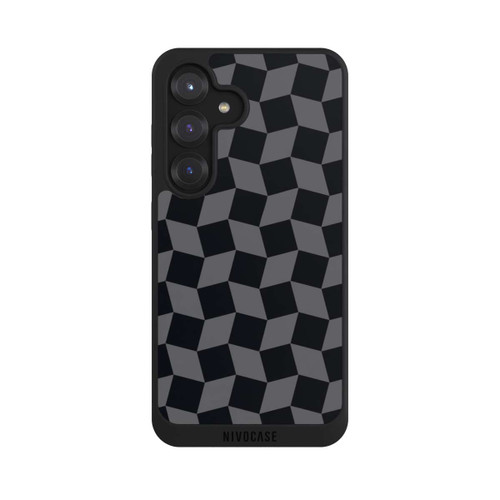 Samsung Galaxy S25 NIVOpure 3D Würfel-Muster Effektt
