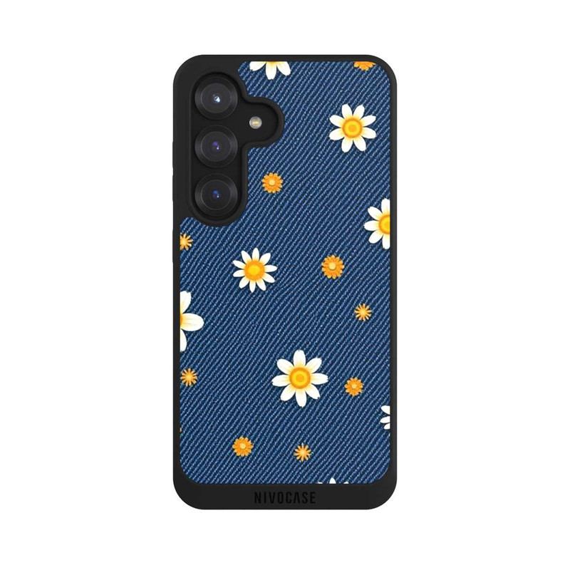 Galaxy S25 NIVOpure Jeans Flowers with AI