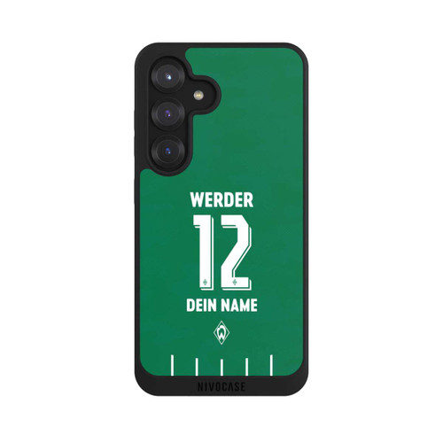 Samsung Galaxy S25 NIVOpure Werder Bremen Trikot Personalisierbar 25-26