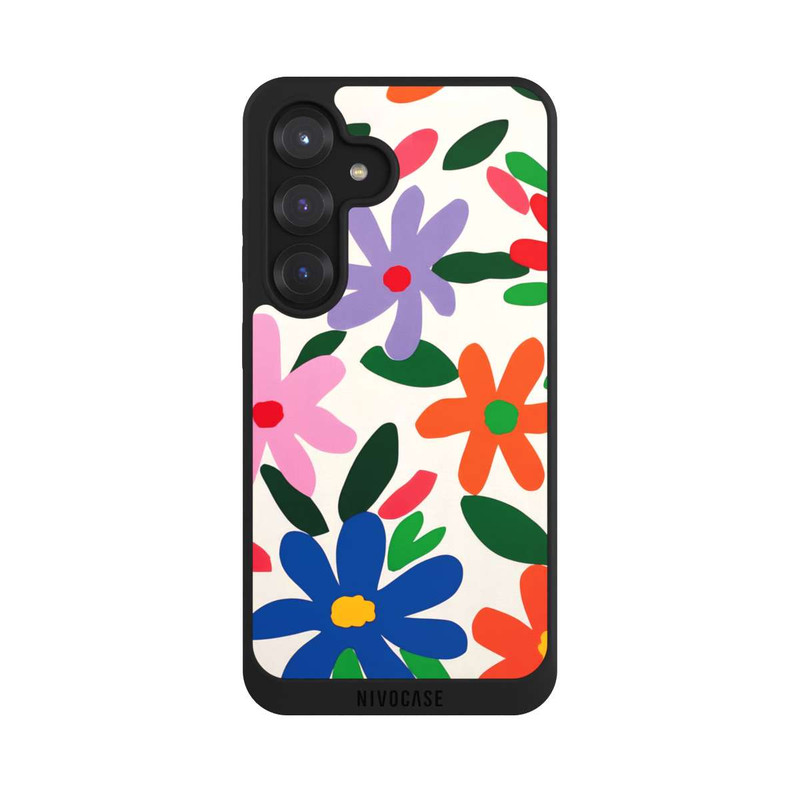 Galaxy S25 NIVOpure Sommerblüten Illustration