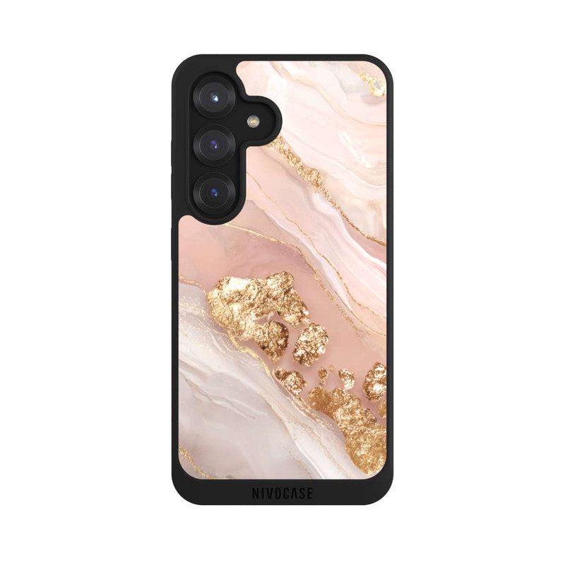 Galaxy S25 NIVOpure Eleganz Gold Marmor