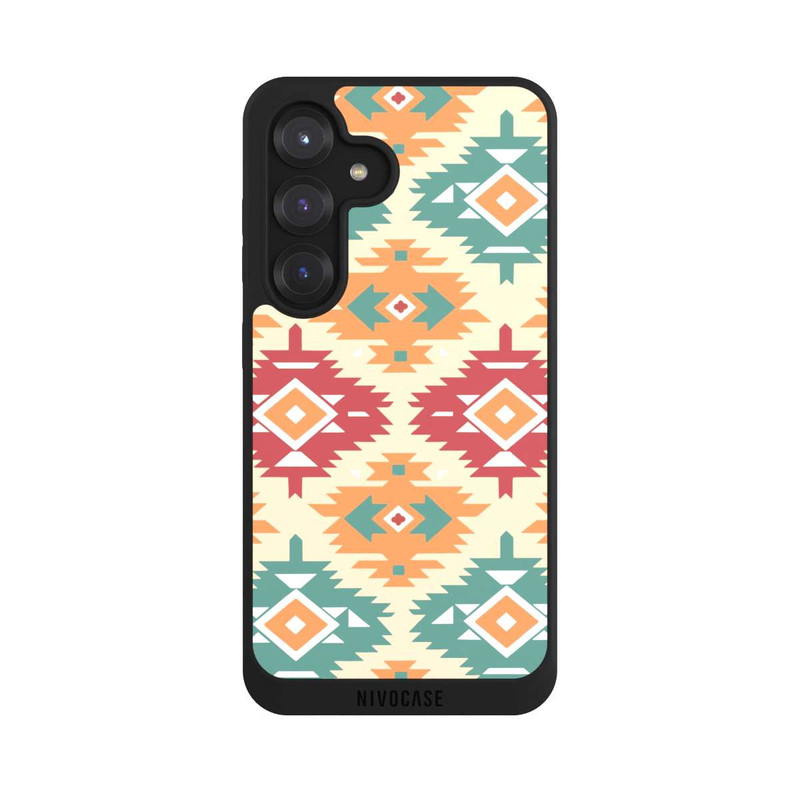 Galaxy S25 NIVOpure Modern Tribal Boho Aztec Geometric Design 1