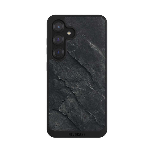 Samsung Galaxy S25 NIVOpure Dunkler Schiefer Look