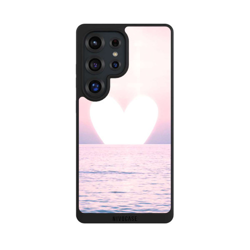 Samsung Galaxy S25 Ultra NIVOpure Herz-Sonnenuntergang