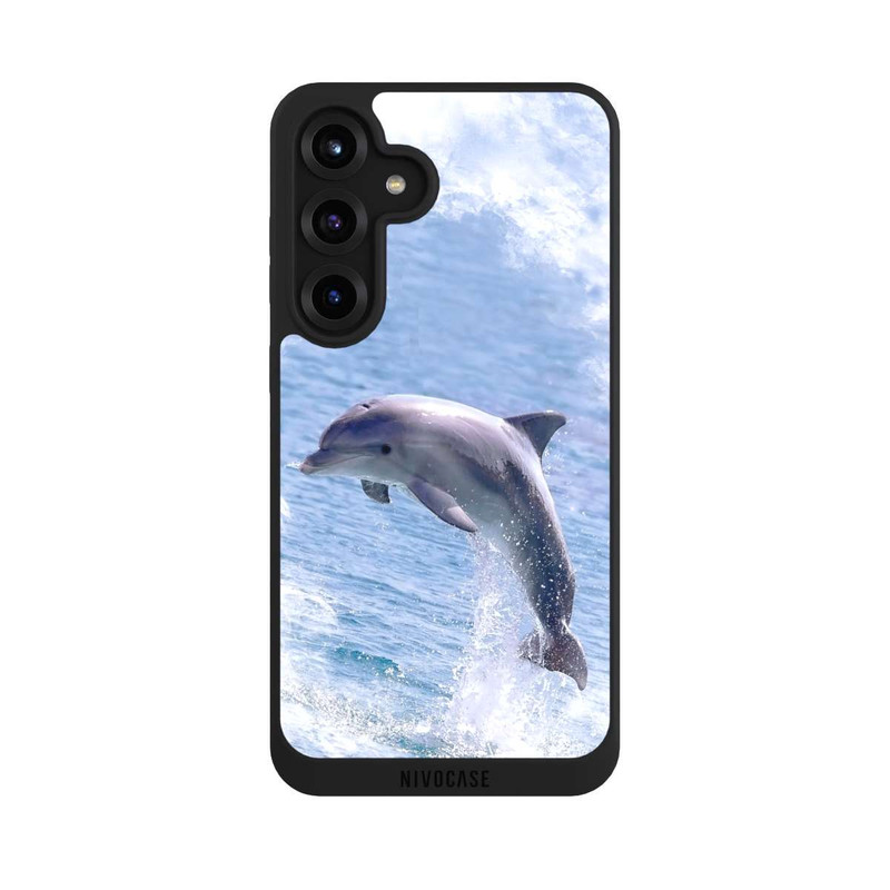 Galaxy S25 + NIVOpure Springender Delphin