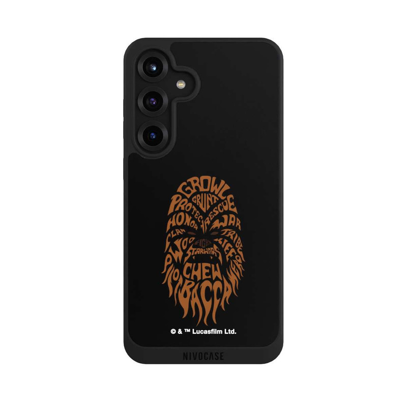 Galaxy S25 + NIVOpure Chewbacca Typo Graphique