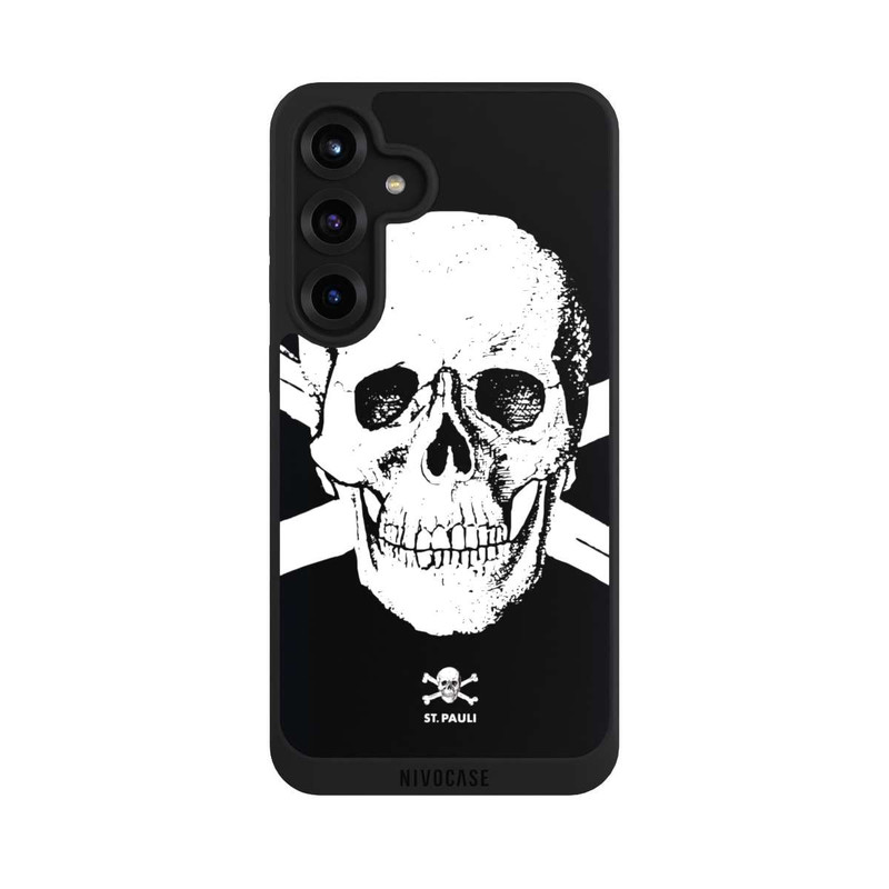 Galaxy S25 + NIVOpure FC St.Pauli CloseupSkull