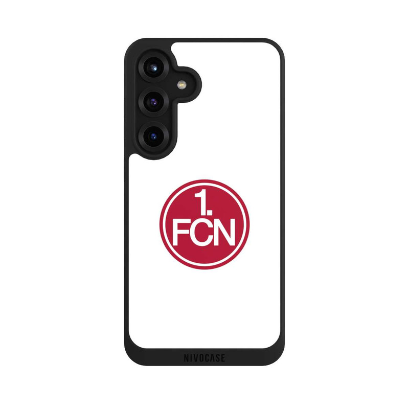 Galaxy S25 + NIVOpure Weiß mit FCN Logo