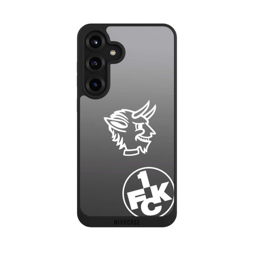 Samsung Galaxy S25+  NIVOpure Teufelskopf FCK auf Schwarz