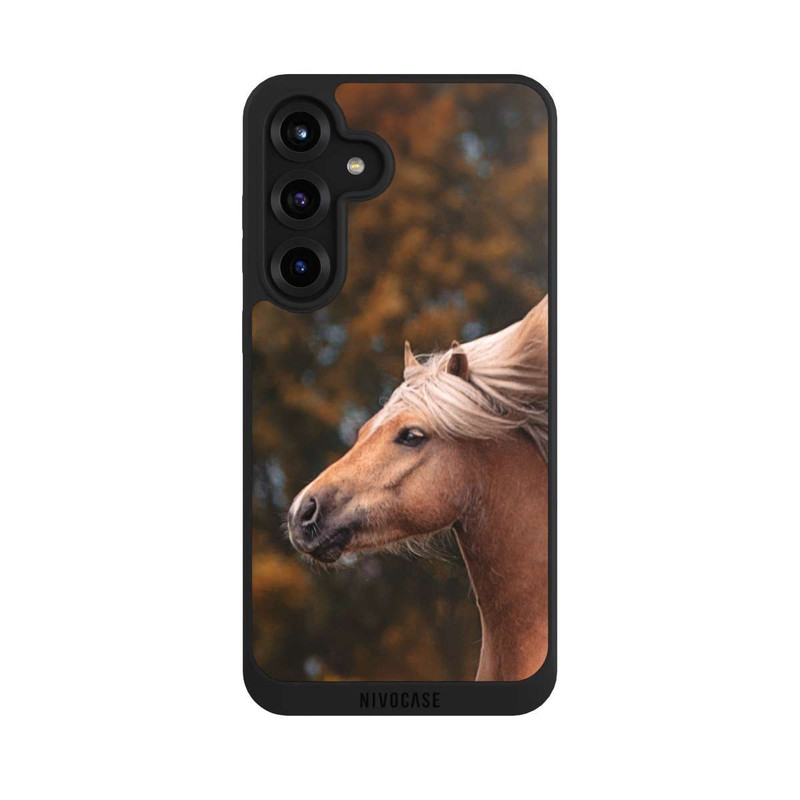 Galaxy S25 + NIVOpure Pferd im Galopp