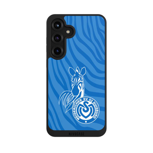 Samsung Galaxy S25+  NIVOpure Zebra Hellblau - MSV
