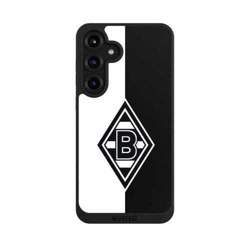 Samsung Galaxy S25+  NIVOpure Borussia Raute Schwarz-Weiss