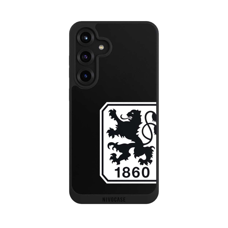 Galaxy S25 + NIVOpure TSV 1860 Schwarz Logo Groß