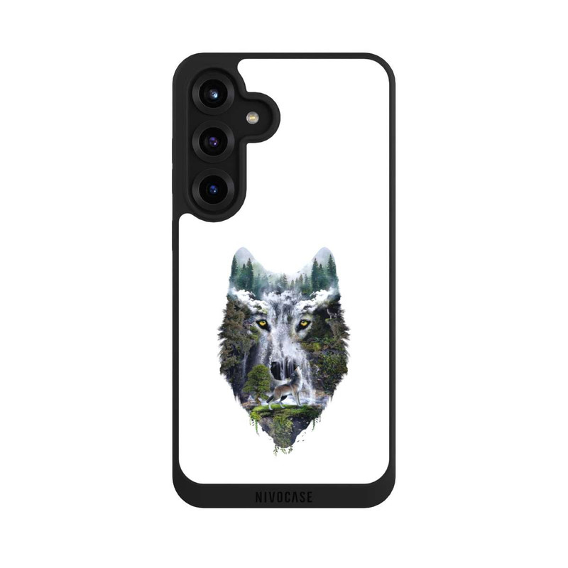 Galaxy S25 + NIVOpure Wolf im Wald