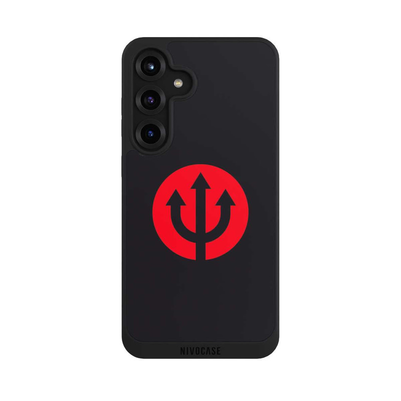 Galaxy S25 + NIVOpure Rote Teufel Rot