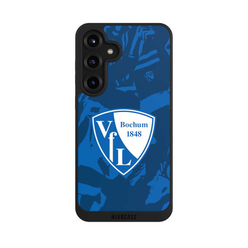 Samsung Galaxy S25+  NIVOpure VfL Bochum Blaues Muster