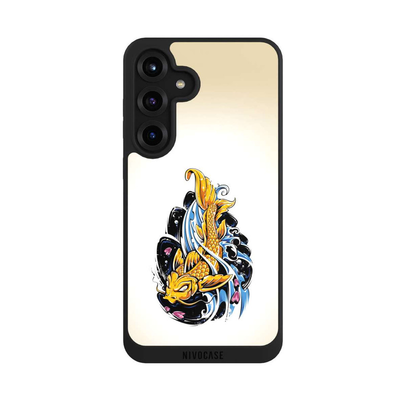 Galaxy S25 + NIVOpure Japanese Fish Illustration 